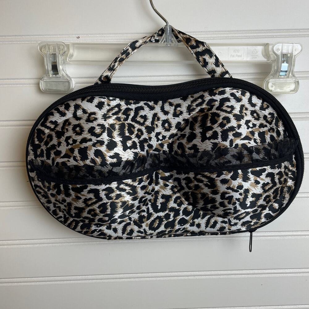 Bra Travel Hardcase Bag in Leopard Print